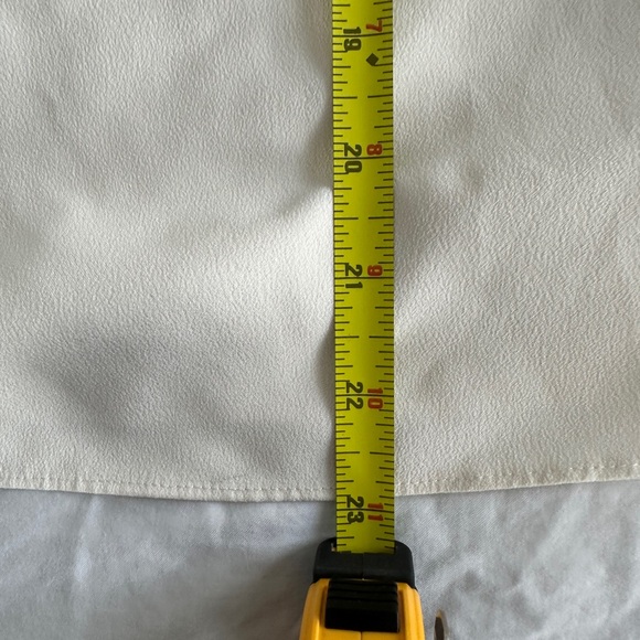 J.Crew Factory Button Up Sleeveless Blouse with Feminine Ruffle 00 XXS - Picture 6 of 6